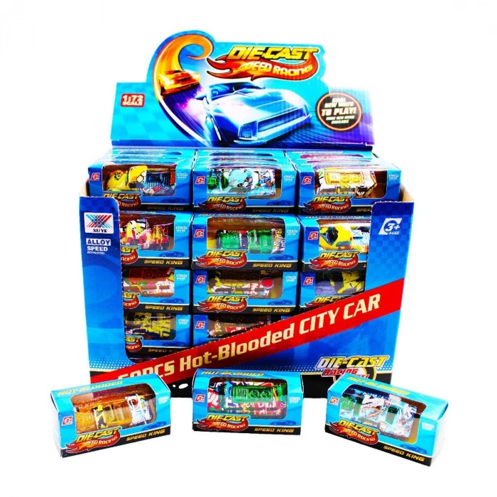 KZL-K112B KÜÇÜK DEMİR ARABALAR 60 LI STAND *600