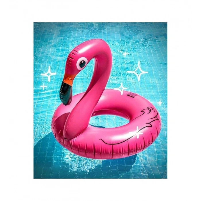 KZLD-2410054 SIMIT 64CM HAYVAN BASLI FLAMINGO   72