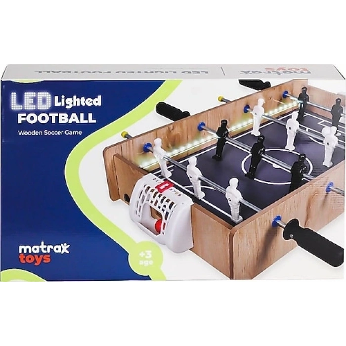 MATRAX 406 AHŞAP LEDLİ MASA MAÇI OYUNU