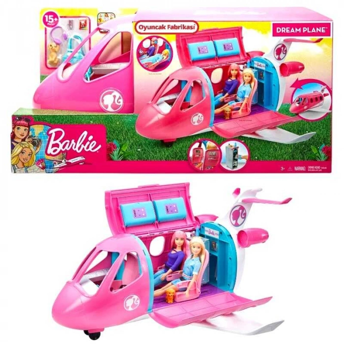 MATTEL GDG76 BARBİENİN PEMBE UÇAĞI*1