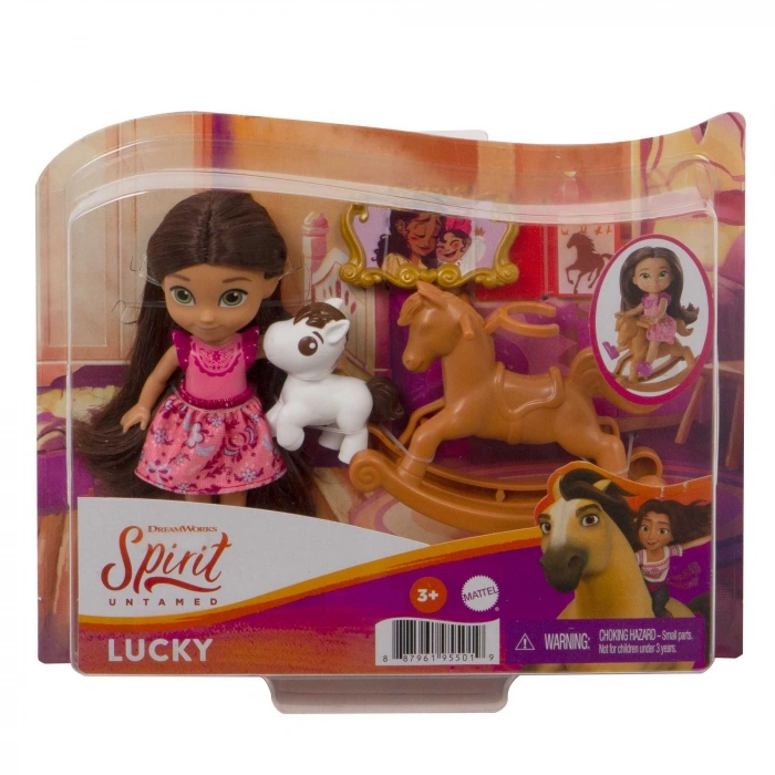 MATTEL GXF11 SPIRIT LUCKY BEBEK VE ATI OYUN SETI *4