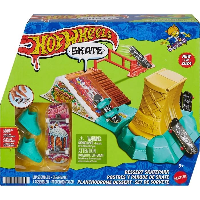 MATTEL HGT91 HOT WHEELS SKATE PARMAK KAYKAY MACERASINA BAŞLANGIÇ SETLERİ *3