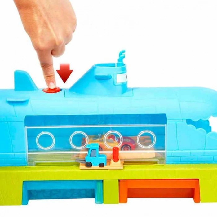 MATTEL HGV70 CARS BALİNA ARABA YIKAMA OYUN SETİ  *2