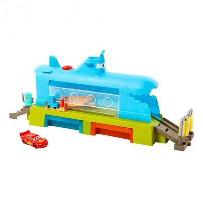 MATTEL HGV70 CARS BALİNA ARABA YIKAMA OYUN SETİ  *2