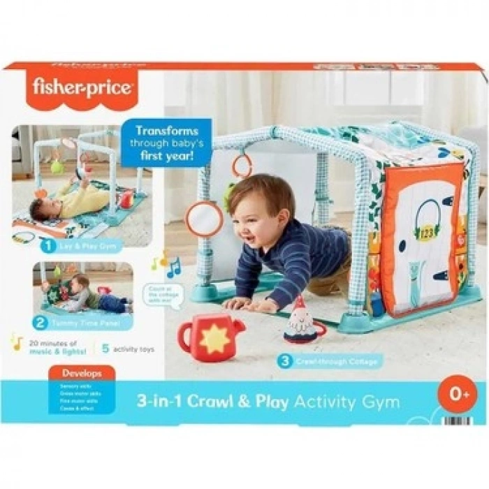 MATTEL HJK45 FİSHER-PRİCE 3Ü 1 ARADA SEVİMLİ KULÜBE JİMNASTİK MERKEZİ *1