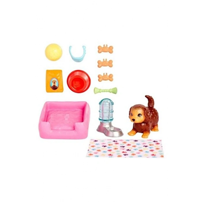 MATTEL HKD81 BARBİE PET VE AKSESUARLARI OYUNU *4
