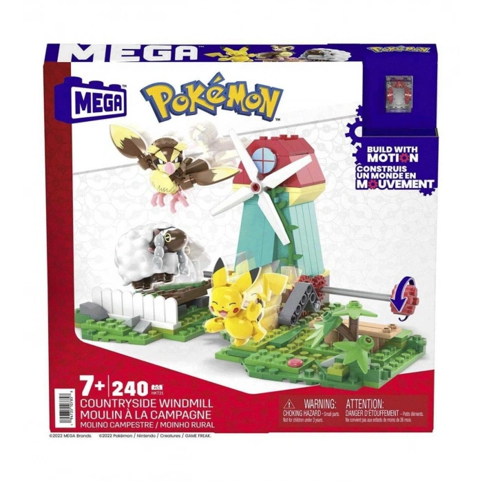 MATTEL HKT21 MEGA POK YELDEĞİRMENİ KASABASI SETİ *6