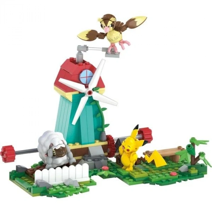 MATTEL HKT21 MEGA POK YELDEĞİRMENİ KASABASI SETİ *6