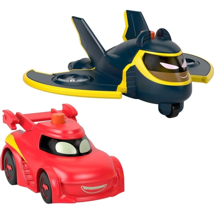 MATTEL HML26 FİSHER-PRİCE BATWHEELS IŞIKLI YARIŞÇILAR *3