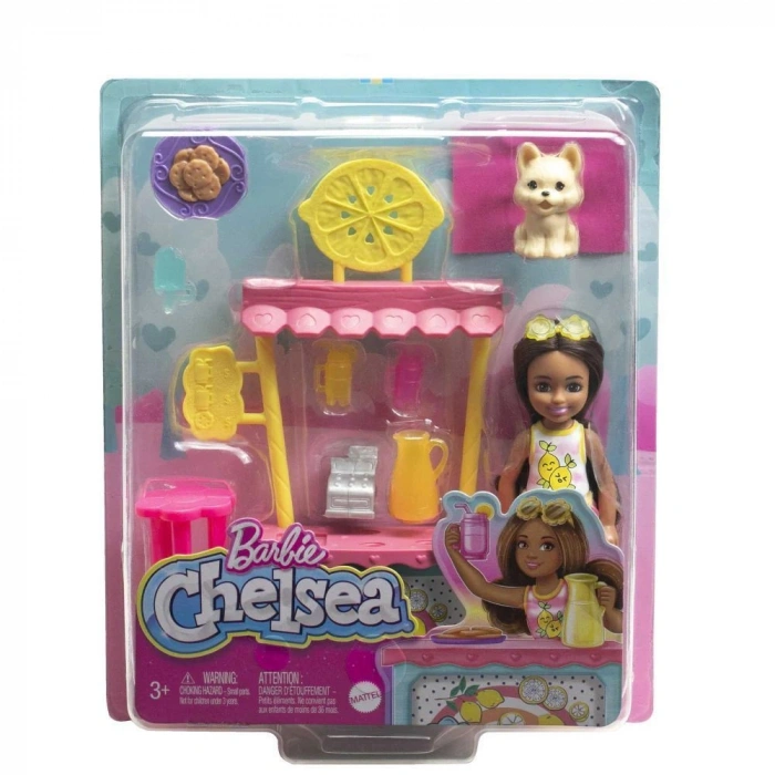 MATTEL HNY60 BARBİE CHELSEANİN LİMONATA STANDI *4