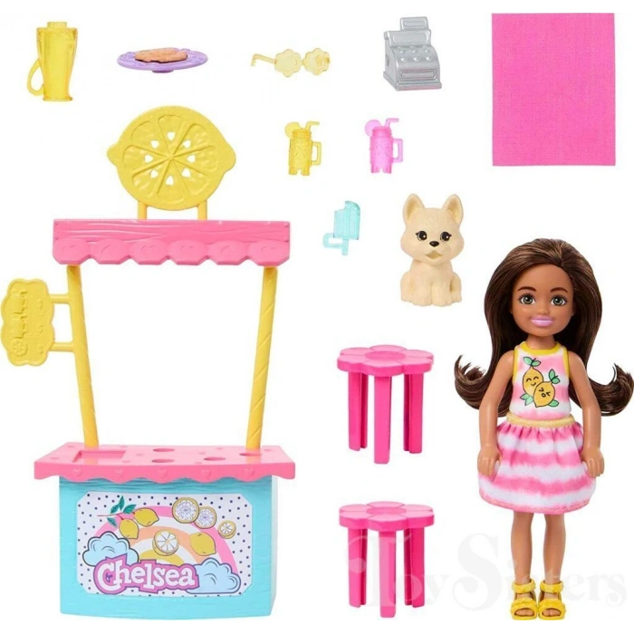 MATTEL HNY60 BARBİE CHELSEANİN LİMONATA STANDI *4