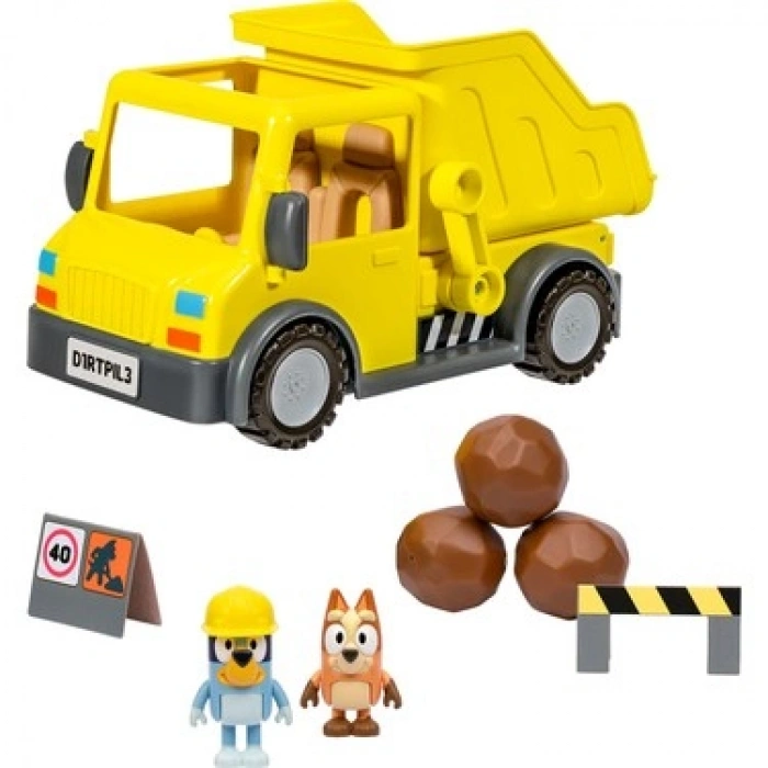 NECO BLUEY / 17673 BLUEY DAMPERLİ KAMYON VE FİGÜR OYUN SETİ