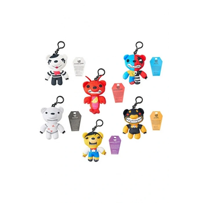 NECO DB/ 418PQ DEDDY BEARS KLİPSLİ SÜRPRİZ PAKET ASORTİ (18 Lİ DİSPLAY) SERİ 4
