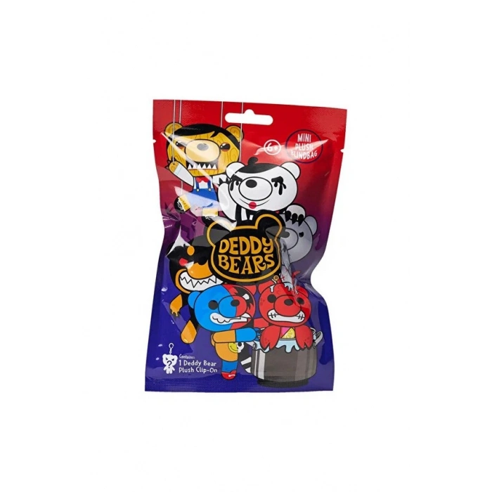 NECO DB/ 418PQ DEDDY BEARS KLİPSLİ SÜRPRİZ PAKET ASORTİ (18 Lİ DİSPLAY) SERİ 4