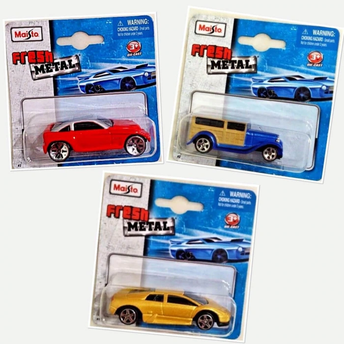 NECO  MAY/15044  FRESH METAL 7,5 CM ARAÇ ASORTİ