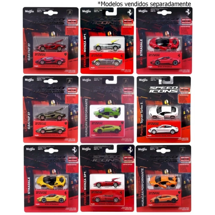 NECO  MAY/1570 1/64 SPEED ICONS KOLEKS,YON ARAÇLAR ASORTİ