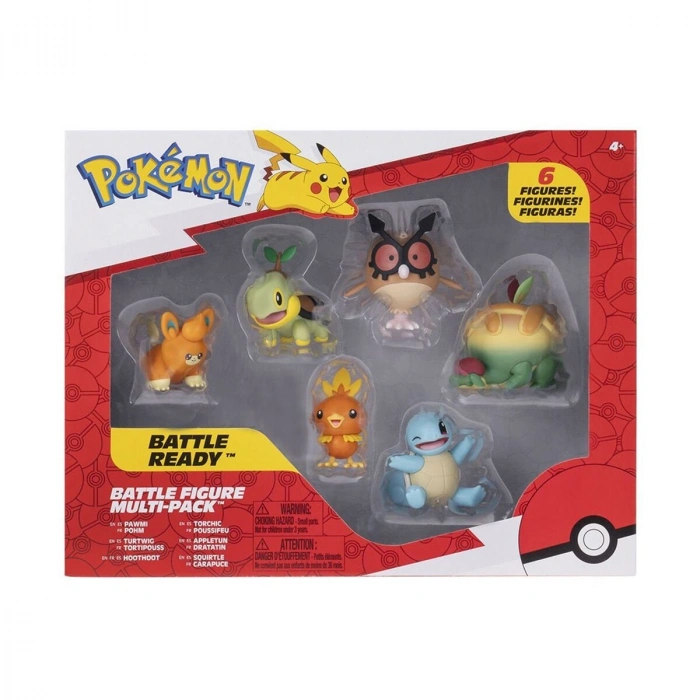 NECO POK/PKW2469-B POKEMON BATTLE 6LI FİGÜR SETİ