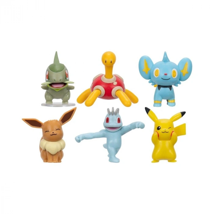 NECO POK/PKW2469-E POKEMON BATTLE 6LI FİGÜR SETİ