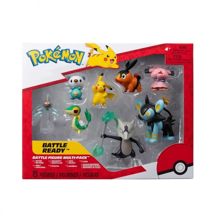 NECO POK/PKW2542-B POKEMON BATTLE 8 Lİ FİGÜR SET