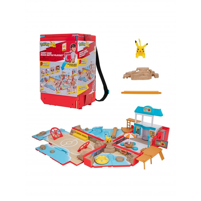 NECO POK/PKW3424 POKEMON BEACH BATTLE TAŞIMA ÇANTASI OYUN SETİ