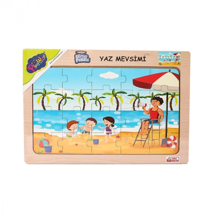 ONYIL ONY-117/118/119/120 AHŞAP EĞİT.PUZZLE YAZ MEVSİM