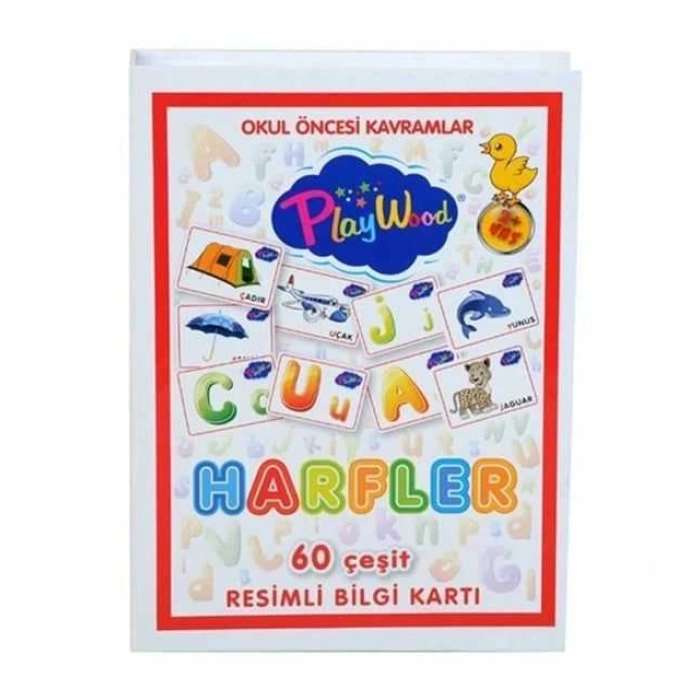 ONYIL ONY-26 EĞİTİCİ RESİMLİ BİLGİ KARTI HARFLER