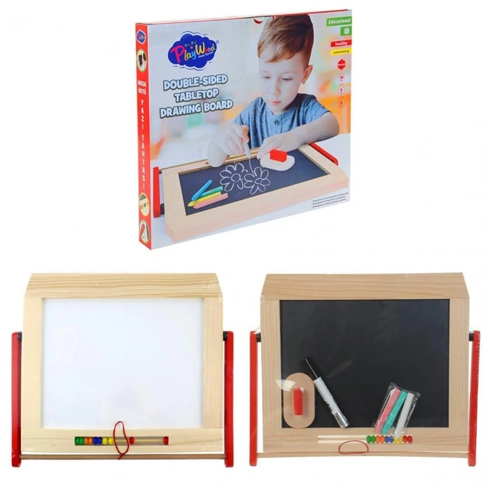 ONYIL ONY-385 KUTUDA AHŞAP MASA ÜSTÜ YAZI TAHTASI *20