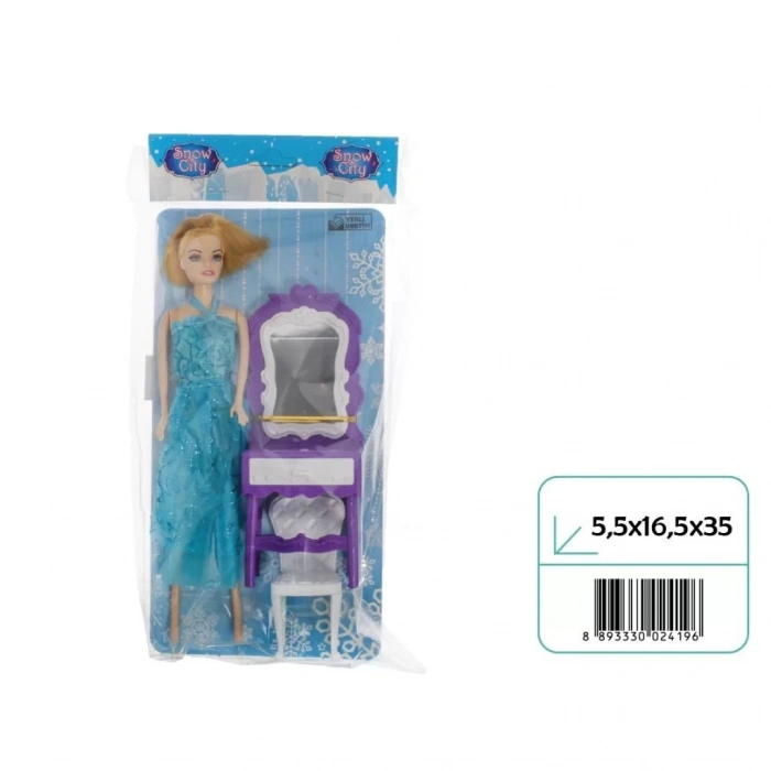 OYDAŞ 02419 SNOW CITY KART MAKYAJ MASALI BEBEK*120