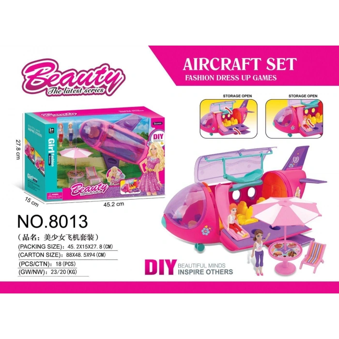 PASİFİK 8013 UÇAK SET 12 ADET/KOLİ