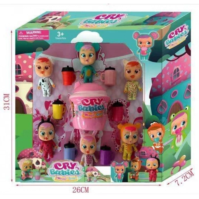 PRESTİJ 82613 KUTULU 6 LI CRY BEBEK