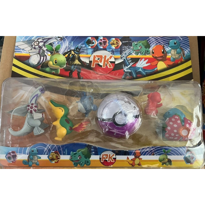 PRESTİJ CW63 KARTELALI 5-Lİ POKEMON SETİ