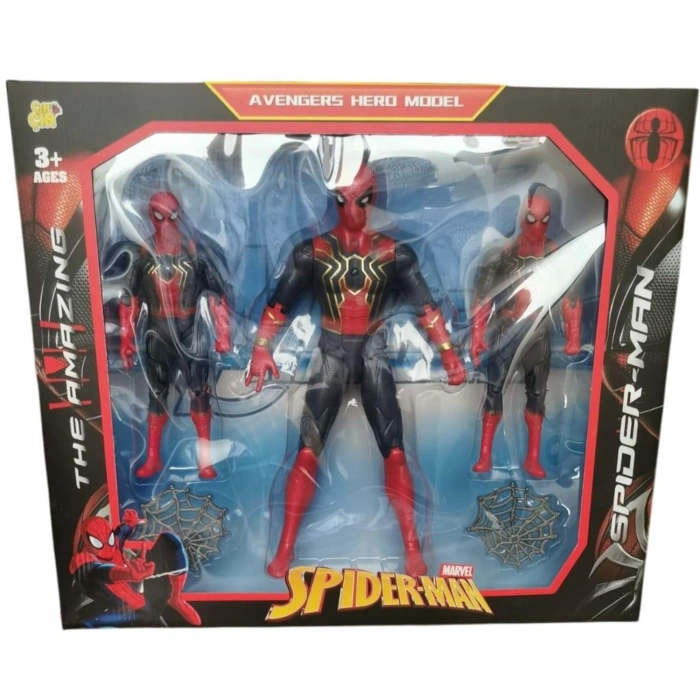 PRESTİJ FAB 1089 KUTULU 3-KAREKTERLİ SPIDERMAN SETİ