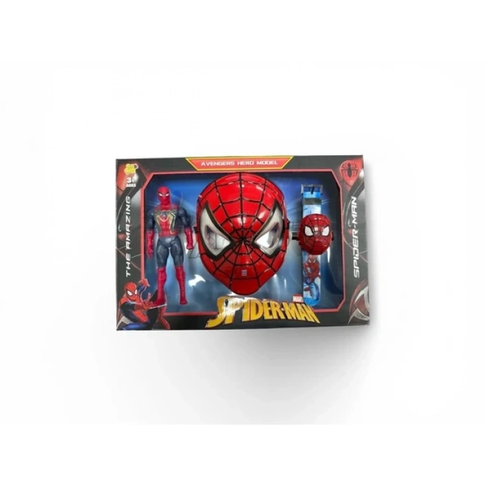 PRESTİJ FAB 1290 KUTULU SPIDERMAN+MASKE VE SAATİ