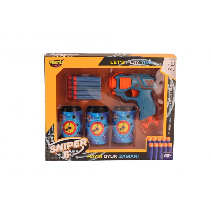 PRESTİJ FAB.5909 KUT-3 HEDEFLİ SNIPER-6 DART ATICI