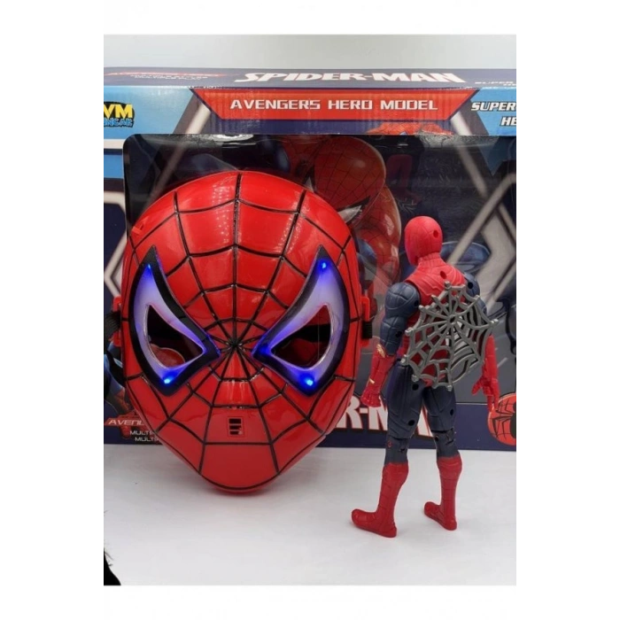 PRESTİJ FAB 7212  KUTULU MASKE-SPIDERMAN KAHRAMAN SET