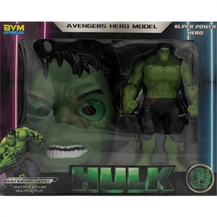 PRESTİJ FAB 8525 KUTULU MASKE-HULK KAHRAMAN SET