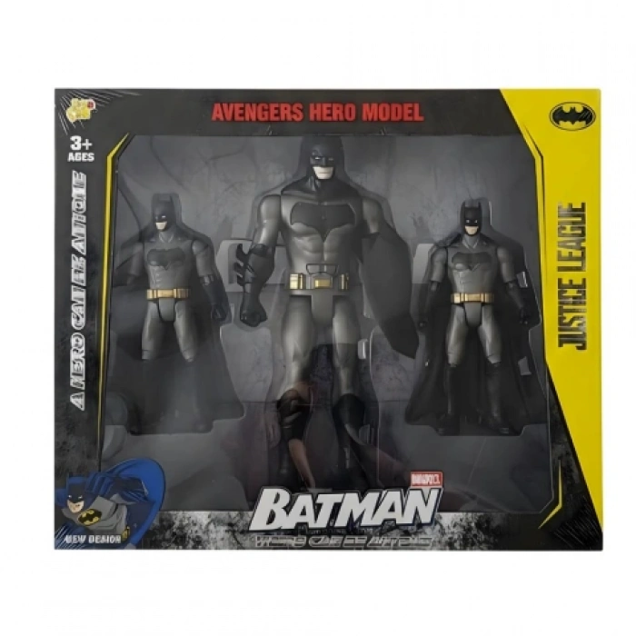 PRESTİJ FAB 9080 KUTULU 3-KAREKTERLİ BATMAN SETİ