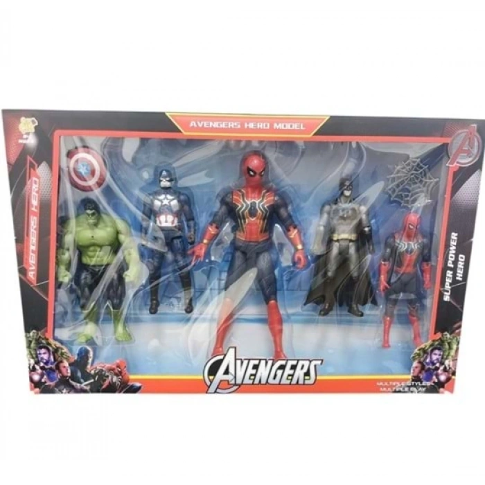 PRESTİJ FAB.4083 KUTULU-5 KARAKTERLİ SPIDERMAN SETİ