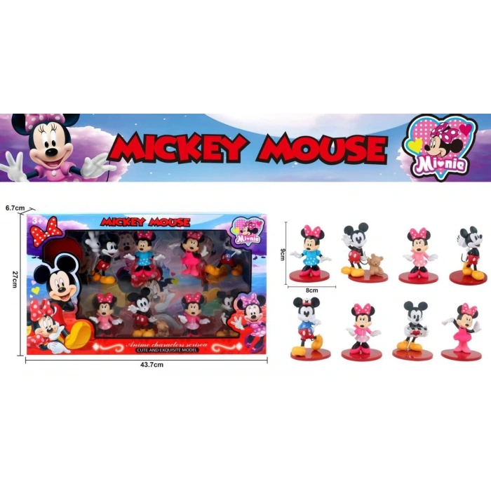 PRESTİJ ZS.222-80 KUTULU 8 Lİ MICKEY SET