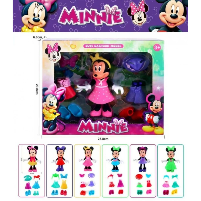 PRESTİJ ZS.222-91 KUTULU  TEKLİ MINNIE MOUSE SETİ