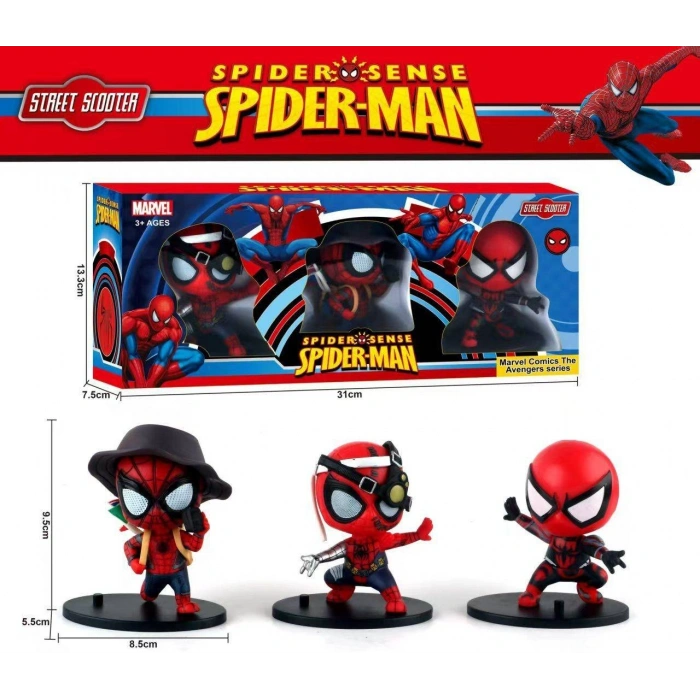 PRESTİJ ZS.222-28 KUTULU 3 LÜ SPIDERMAN  SET
