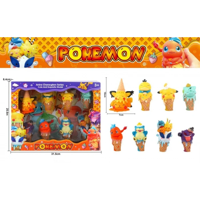 PRESTİJ ZS.222-85 KUTULU 8 Lİ POKEMON SET