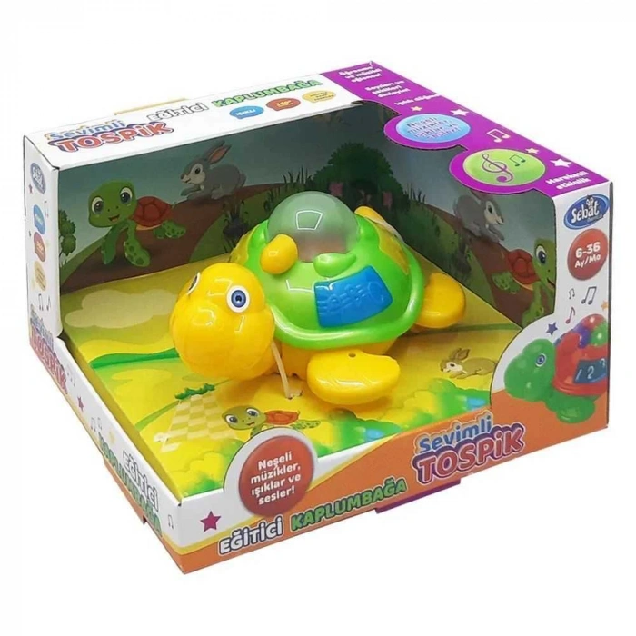 SEBAT SB2044 PİLLİ IŞIKLI ÇARP DÖN KAPLUMBAGA *48