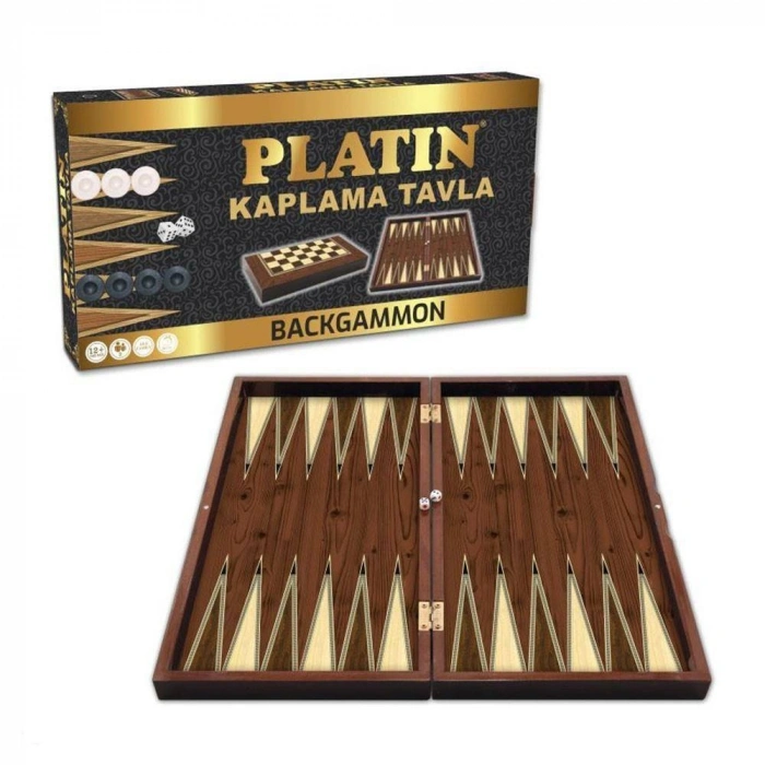 STAR 1020371 PLATİN TAVLA BÜYÜK