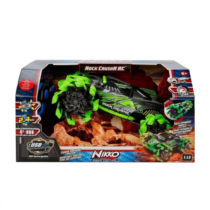 SUN-NKK-R/C 1/12 F/F AKROBAT ROCK CRUSHR 360DRC.2.4GHZ.9.6V.USB.33CM.2A. S00010210*4
