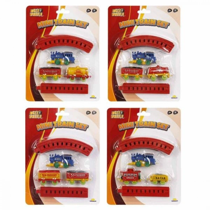 SUN-RST-MXX-TREN SET MİNİ KURMALI 11PRÇ.4A.KRTL. S00002559