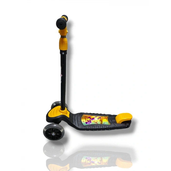 SWİNG SCOOTER SARI IŞIKLI (KUTULU) SWSC6-I