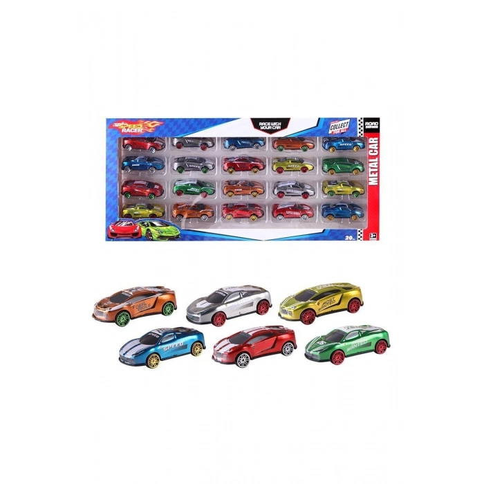 TOYSAN ARABA TOY-35 YİRMİLİ METAL VAKUMLU KUTULU*36