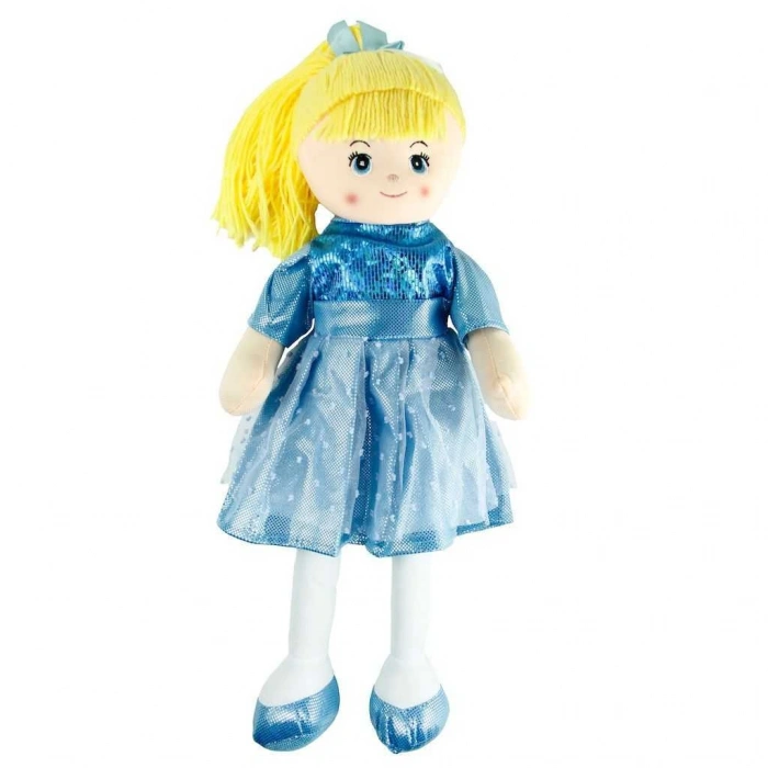 VARDEM AY950C 50 CM PARLAK ELBİSELİ BEZ BEBEK