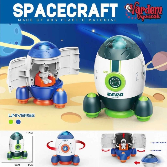 VARDEM MG-D400-44 SÜRTMELİ ASTRONOTLU UZAY ROKETİ